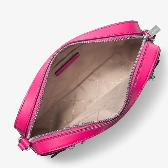 Michael Kors Jet Set Item Large Ombré EW Signature ZP Chain XBody Logo Crossbody - Picture 2 of 14